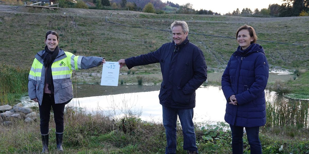 Erneute Auszeichnung der Stiftung Natur & Wirtschaft