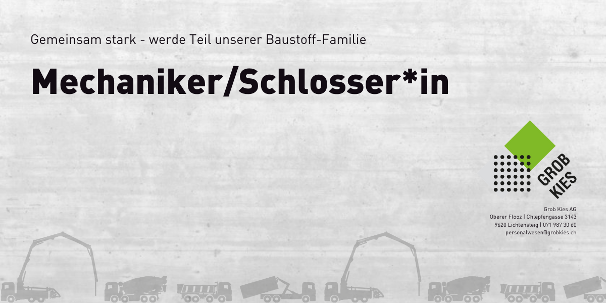 Mechaniker/Schlosser 100%